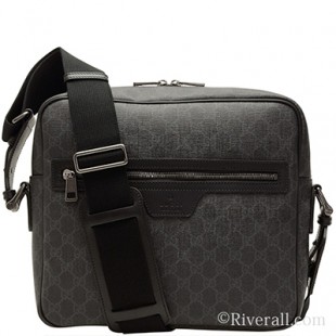 グッチスーパーコピー GUCCI 斜めがけショルダーバッグ メンズ グレー/ブラック 368552khn7r1078