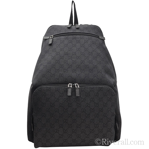 グッチスーパーコピー GUCCI リュックサック/バックパック ブラック GGデニムxレザー 354667f5dtn1160 - 商品画像 3