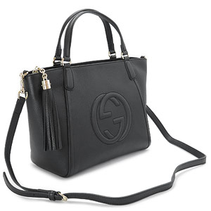 グッチスーパーコピー トートバッグ GUCCI 2WAYショルダーバッグ『2015年春夏新作』SOHO/ソーホー タッセル レザー ブラック 369176 A7M0G 1000 - 商品画像 3