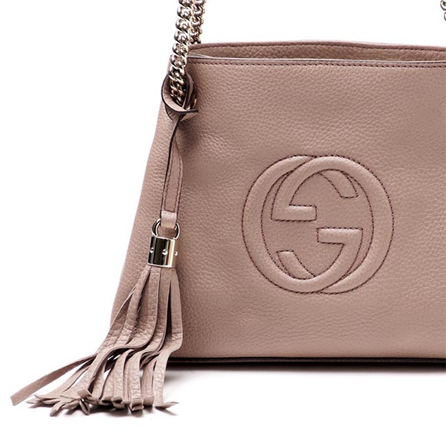 グッチコピー ショルダーバッグ SOHO/ソーホー LEATHER ライトピンク ピンク系 387043 a7m0g 6812 レディース - 商品画像 1