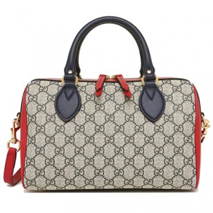 グッチスーパーコピー ハンドバッグ レディース GUCCI 409529 KLQIG 4096 ベージュ レッド ネイビー