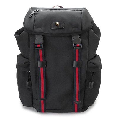 グッチスーパーコピー リュック メンズ GUCCI 429037 K1N1X 1072 バックパック ウェブ テクノキャンバス ブラック 黒 - 商品画像 7