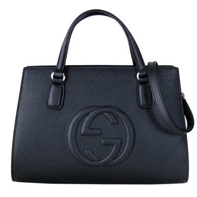 グッチコピー GUCCI 2WAY ハンドバッグ レディース ソーホー SOHO レザー ブラック A4サイズ 収納可能 431571 CAO0G 1000 - 商品画像 6