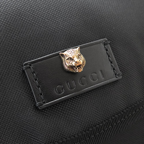 グッチスーパーコピー リュック メンズ GUCCI 429037 K1N1X 1072 バックパック ウェブ テクノキャンバス ブラック 黒 - 商品画像 1