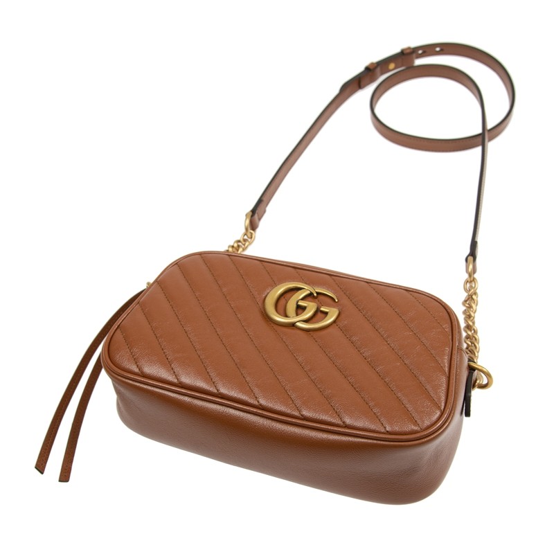 GUCCI グッチ 〔GGマーモント〕キルティング スモール ショルダーバッグ 447632 0OLFT 2535 - 商品画像 1