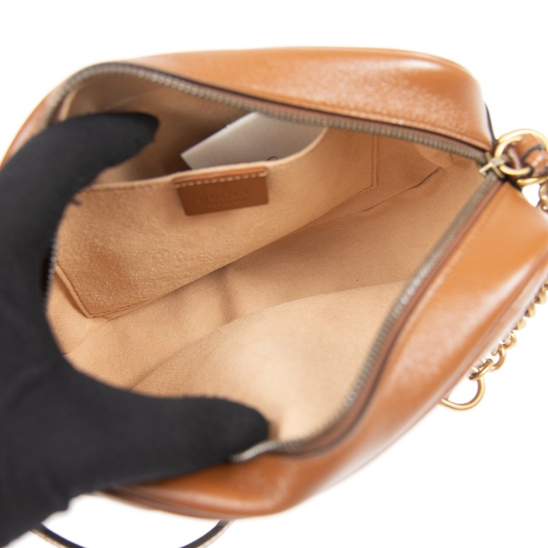 GUCCI グッチ 〔GGマーモント〕キルティング スモール ショルダーバッグ 447632 0OLFT 2535 - 商品画像 5