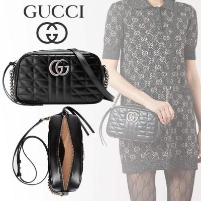 GUCCIコピーグッチ GGマーモント キルティングショルダー スモール 447632 UM8BN 1000 - 商品画像 2