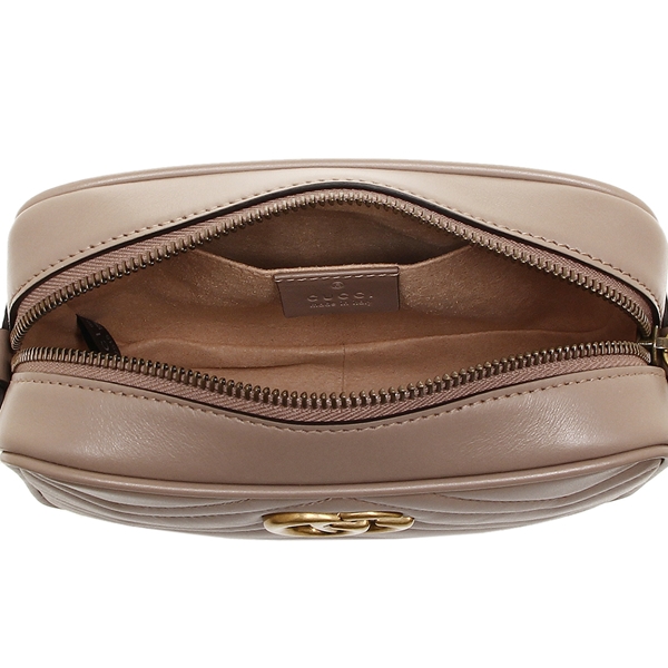 グッチ GUCCI ショルダーバッグ レディース GGマーモント ライトベージュ 448065 DTD1T 5729 - 商品画像 1