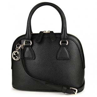 グッチスーパーコピー ハンドバッグ GUCCI 449661 CAO0G 1000 ドーラーカーフ レディース BLACK ブラック 黒 2WAY ショルダー クロスボディ 上品 フェミニン