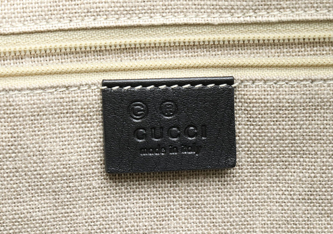 GUCCIスーパーコピー グッチ マイクログッチシマ 2WAY ボストンバッグ ハンドバッグ ショルダーバッグ レザー 黒 ブラック アウトレット品 449646 BMJ1G 1000 - 商品画像 1