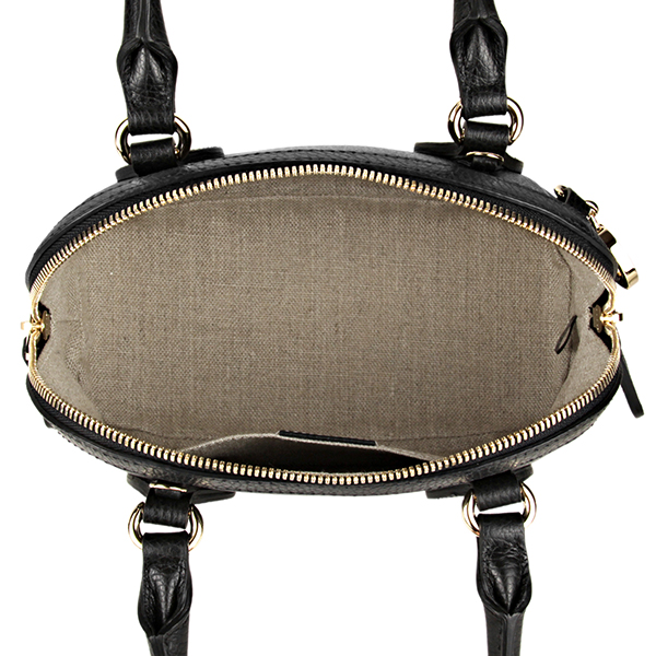 グッチスーパーコピー ハンドバッグ GUCCI 449661 CAO0G 1000 ドーラーカーフ レディース BLACK ブラック 黒 2WAY ショルダー クロスボディ 上品 フェミニン - 商品画像 1