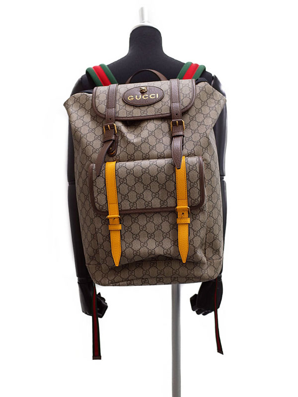 GUCCIコピー グッチ『ソフト GGスプリーム キャンバス バックパック』473869 メンズ - 商品画像 1