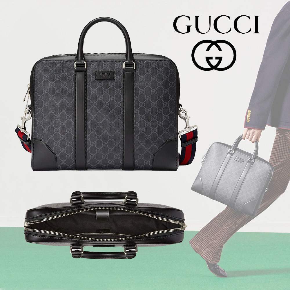 グッチスーパーコピーGGスプリーム キャンバス ブリーフケース 474135 K5RLN 1095 - 商品画像 8