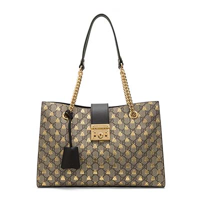 グッチ GUCCI ショルダーバッグ バッグ ベージュ ブラック ビーモチーフ レディース 479197 9F26G 8319 - 商品画像 6