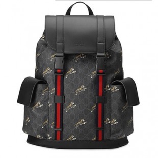 GUCCIコピー グッチ GGスプリーム キャンバス タイガー バックパック 495563G02CX8675
