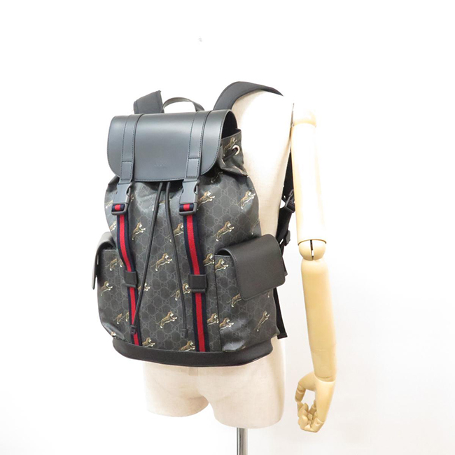 GUCCIコピー グッチ GGスプリーム キャンバス タイガー バックパック 495563G02CX8675 - 商品画像 6