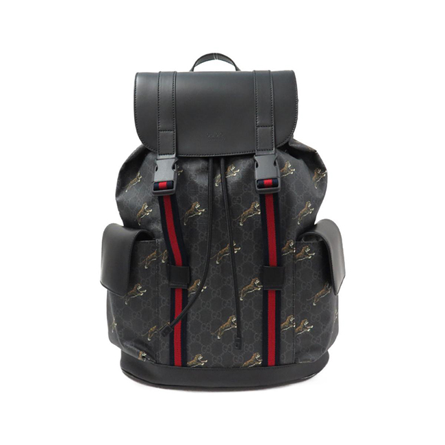 GUCCIコピー グッチ GGスプリーム キャンバス タイガー バックパック 495563G02CX8675 - 商品画像 3