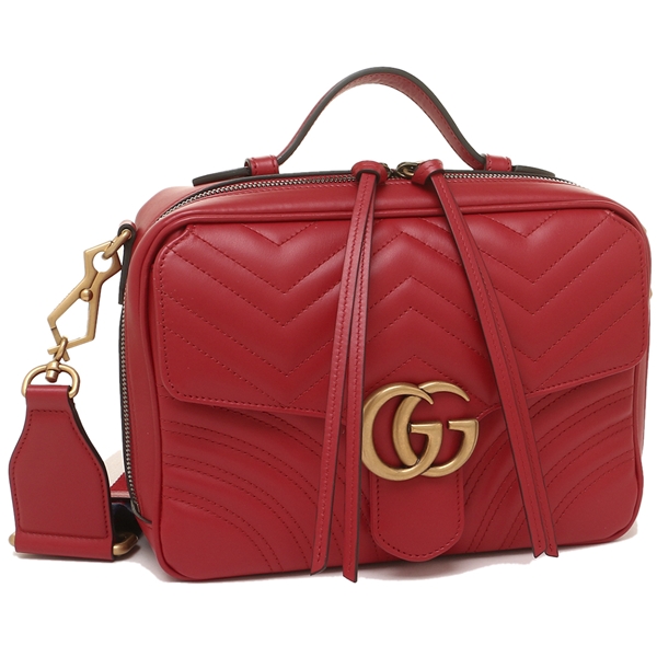 グッチ ハンドバッグ ショルダーバッグ レディース GUCCI 498100 DTDPT 8227 レッド - 商品画像 5