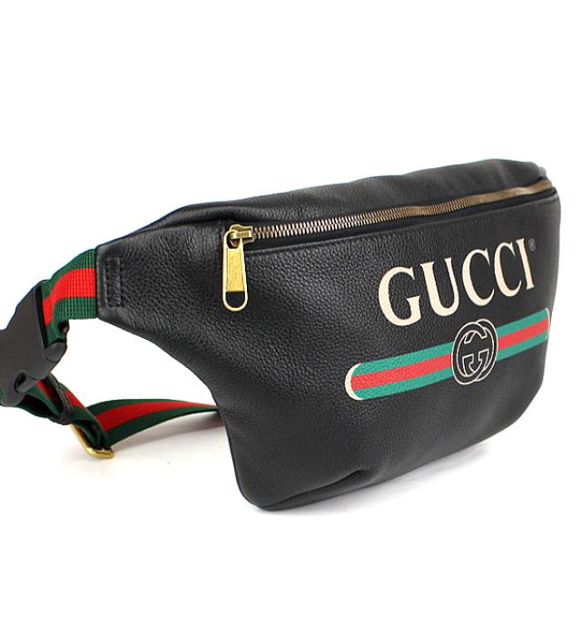 スーパーコピーGUCCI ベルトバッグ ウエストバッグ メンズ グッチプリント 黒 530412GCCT8164 - 商品画像 3