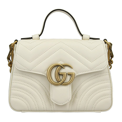 GUCCIスーパーコピー グッチ ハンドバッグ レディース GGマーモント ホワイト 547260 DTDIT 9022 - 商品画像 6