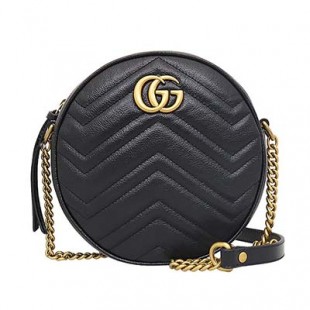 グッチスーパーコピー ショルダーバッグ/ポシェット バッグ レディース GGマーモント ハート ブラック 550154 0OLET 1000
