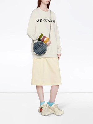 GUCCI GGマーモント ラウンドショルダーバッグ ミニ 550154 0OLFN 9652 - 商品画像 1