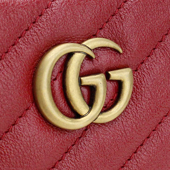 GUCCIスーパーコピー GG MARMONT 2.0 GGマーモント2.0 斜め掛け ショルダーバッグ 550155 0OLFT 6438 レッド系 レディース - 商品画像 7