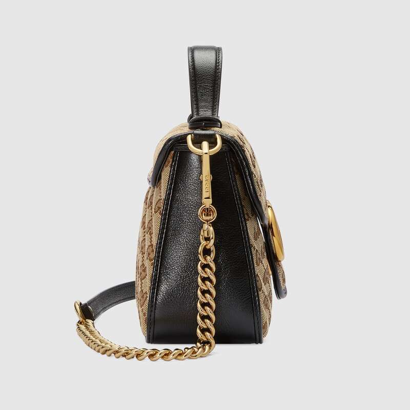 グッチスーパーコピー GUCCI GGマーモント ミニ トップ ハンドルバッグ 583571 HVKEG 9772 - 商品画像 4