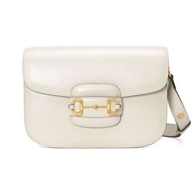 GUCCIスーパーコピー グッチ ホースビット ショルダー バッグ ホワイト 602204 1DB0G 9022 - 商品画像 6
