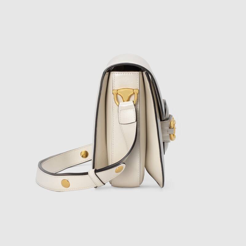 GUCCIスーパーコピー グッチ ホースビット ショルダー バッグ ホワイト 602204 1DB0G 9022 - 商品画像 1