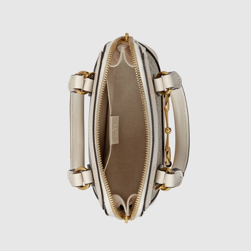 グッチスーパーコピー GUCCI ホースビット 1955 ミニ トップハンドルバッグ 2WAY ショルダーバッグ PVC レザー 640716/621220 92TCG 9761 - 商品画像 7