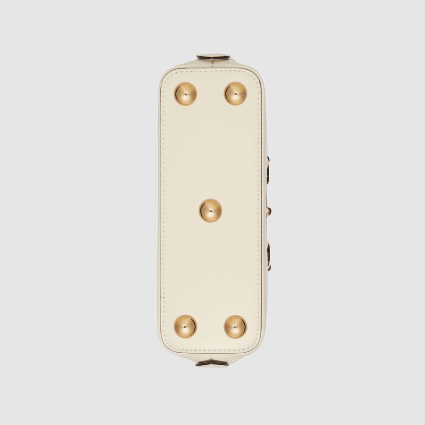 グッチコピー ホースビット 1955 ミニ トップハンドルバッグ 640716/621220 0YK0G 1000 レディース 2WAYバッグ - 商品画像 3
