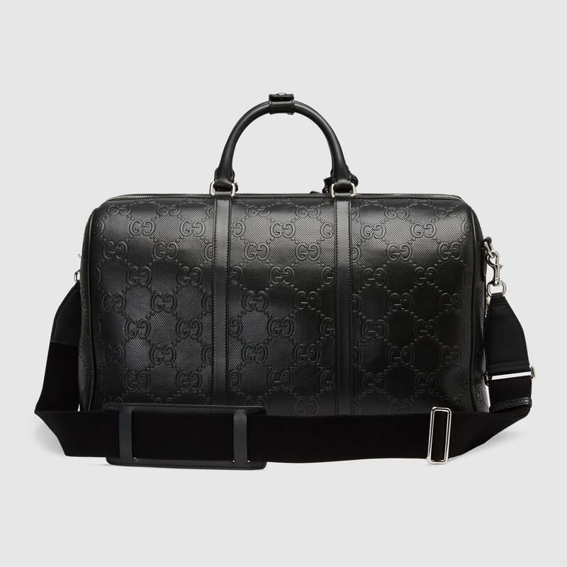 グッチスーパーコピー GUCCI GGエンボス ダッフルバッグ ボストンバッグ ブラック 625768 1W3CN 1000 - 商品画像 10