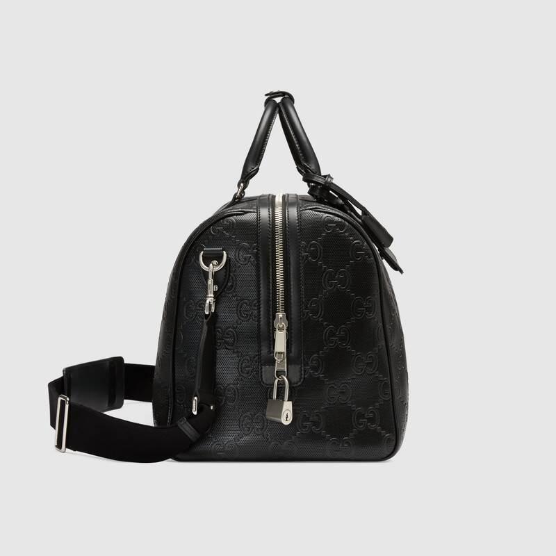 グッチスーパーコピー GUCCI GGエンボス ダッフルバッグ ボストンバッグ ブラック 625768 1W3CN 1000 - 商品画像 6