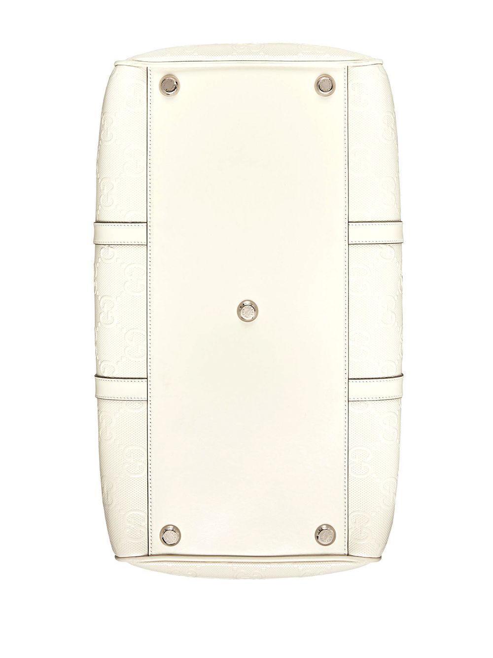 グッチ GUCCI GGエンボス ダッフルバッグ ボストンバッグ ホワイト 625768 1W3CN 9022 - 商品画像 5