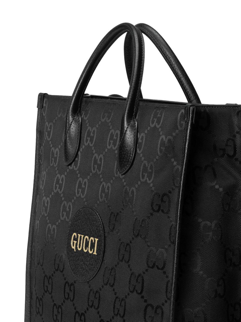 GUCCI グッチ リサイクルナイロン ショッピングバッグ トートバッグ 630355_H9HAN_1000 - 商品画像 5