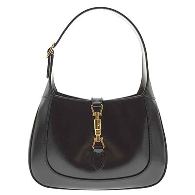 グッチ ホーボーバッグ ハンドバッグ レザー ショルダーバッグ 636709 10O0G 1000 - 商品画像 4