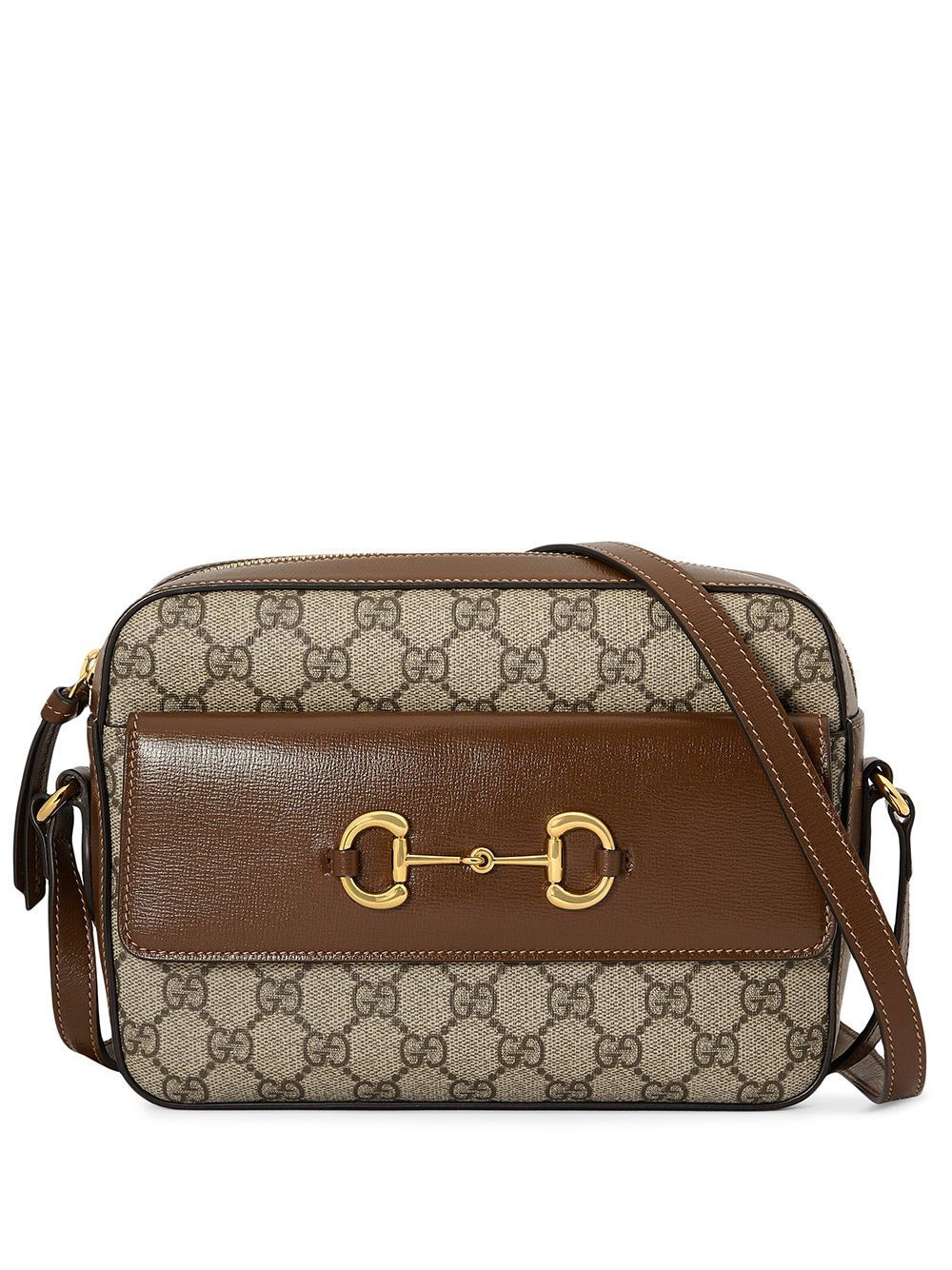 グッチコピー GUCCI ホースビット1955 スモールショルダーバッグ 645454 92TCG 8563 GGスプリームキャンバス ベージュ&ブラウン - 商品画像 3