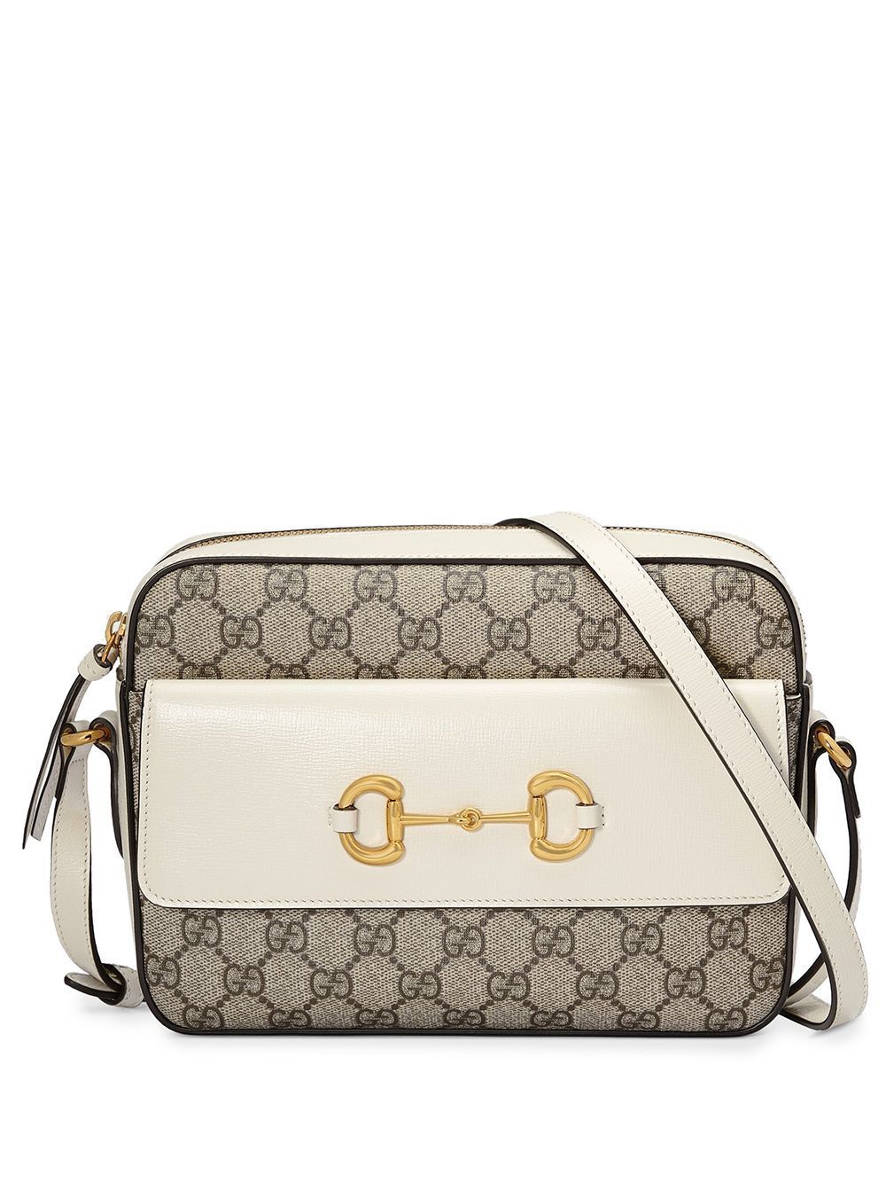 グッチスーパーコピー GUCCI ホースビット1955 スモールショルダーバッグ 645454 92TCG 9761 GGスプリームキャンバス ベージュ&ホワイト - 商品画像 3