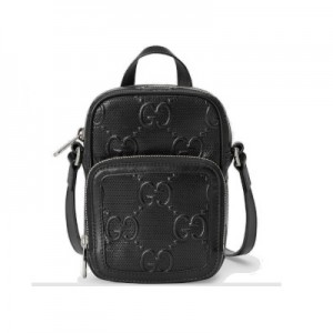 グッチコピー GUCCI GGエンボスミニバッグ ショルダーバッグ 658553 1W3AN 1000 - 商品画像 2