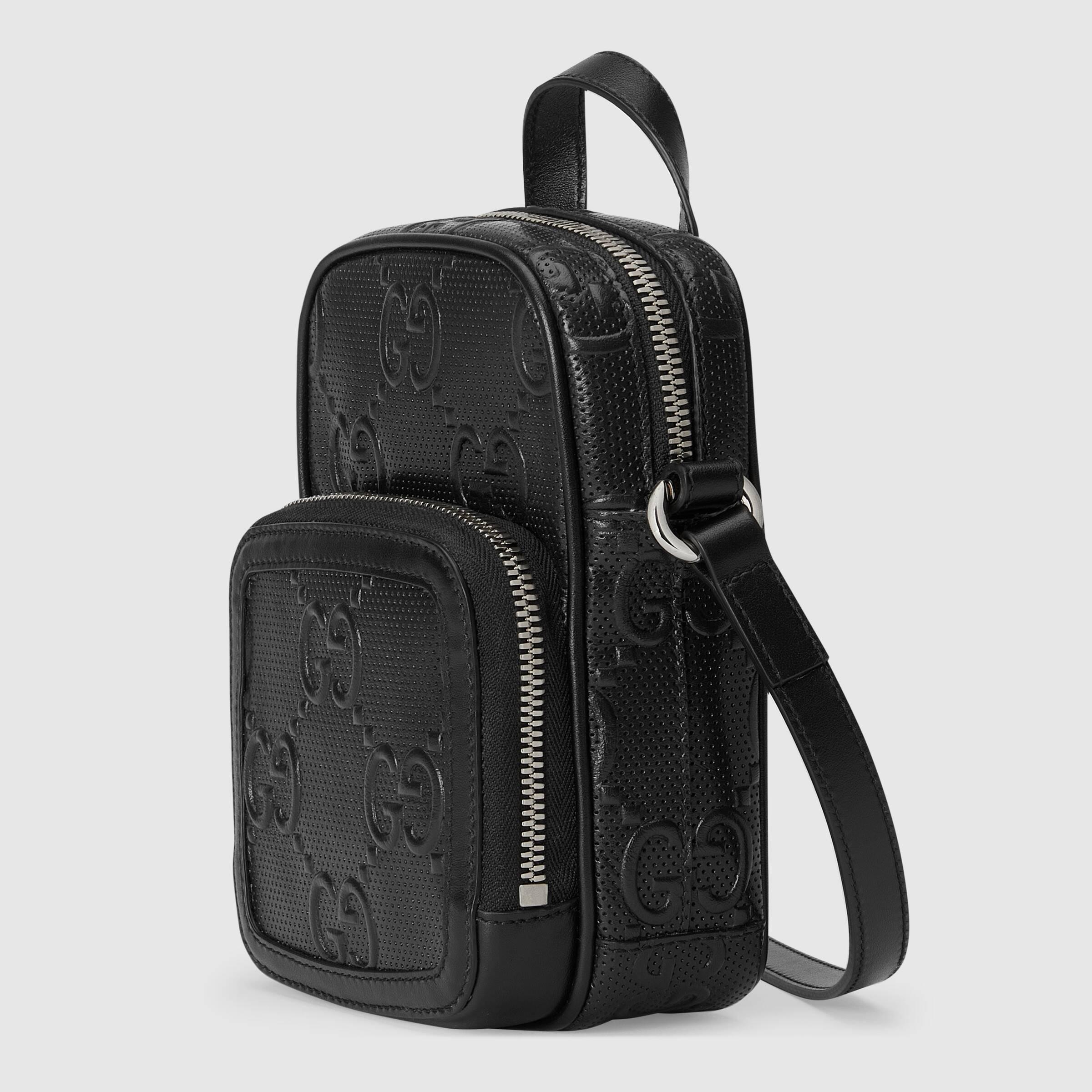 グッチコピー GUCCI GGエンボスミニバッグ ショルダーバッグ 658553 1W3AN 1000 - 商品画像 4