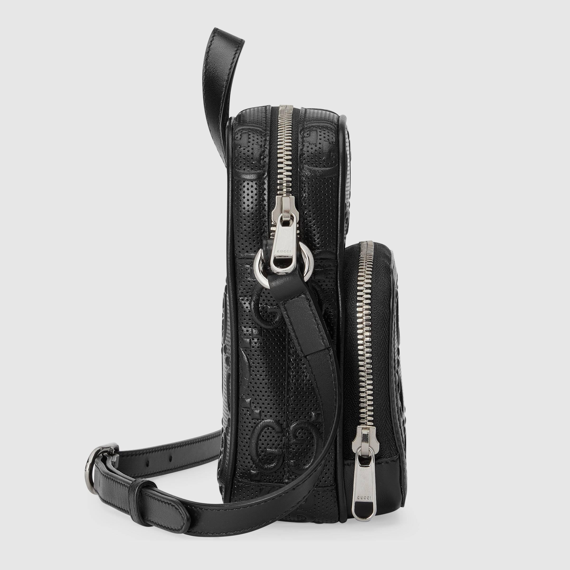 グッチコピー GUCCI GGエンボスミニバッグ ショルダーバッグ 658553 1W3AN 1000 - 商品画像 6