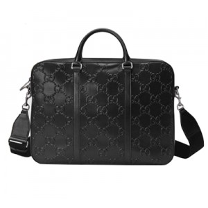 グッチコピー GUCCI GGエンボス ブリーフケース エンボス加工したドキュメントホルダー 658573 1W3CN 1000