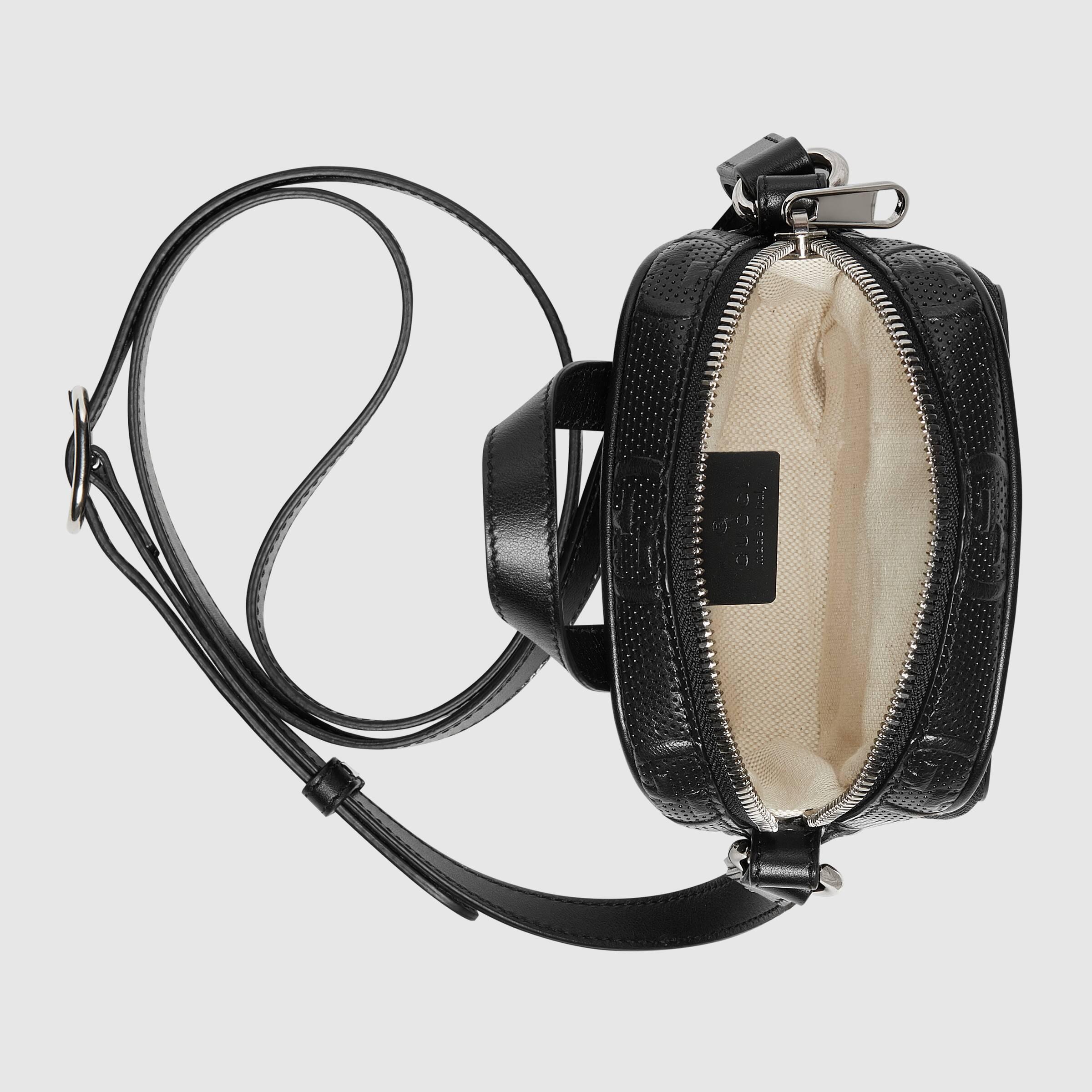 グッチコピー GUCCI GGエンボスミニバッグ ショルダーバッグ 658553 1W3AN 1000 - 商品画像 1