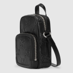 グッチコピー GUCCI GGエンボスミニバッグ ショルダーバッグ 658553 1W3AN 1000 - 商品画像 3
