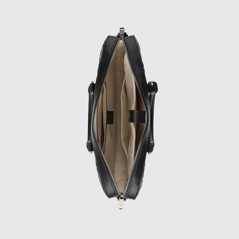 グッチコピー GUCCI GGエンボス ブリーフケース エンボス加工したドキュメントホルダー 658573 1W3CN 1000 - 商品画像 3