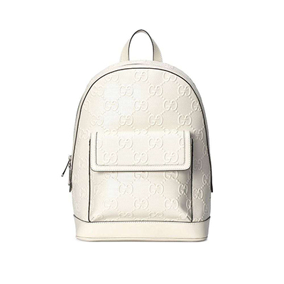 グッチコピー GUCCI GGエンボス バックパック リュックサック レザー ホワイト 658579 1W3BN 1000 - 商品画像 8
