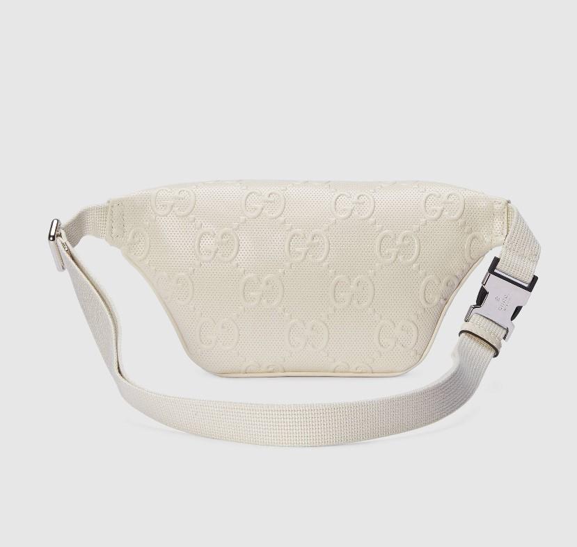 グッチスーパーコピー GUCCI ブラックレザー GGエンボス ベルトバッグ 658582 1W3CN 9022 - 商品画像 10
