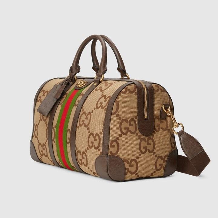 グッチスーパーコピー ブラウン Beige トラベルバッグ メンズ 724642 UKMKG 8396 - 商品画像 4