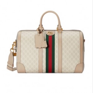 グッチスーパーコピー ベージュ Beige トラベルバッグ メンズ 724642 UULDT 9684 - 商品画像 2